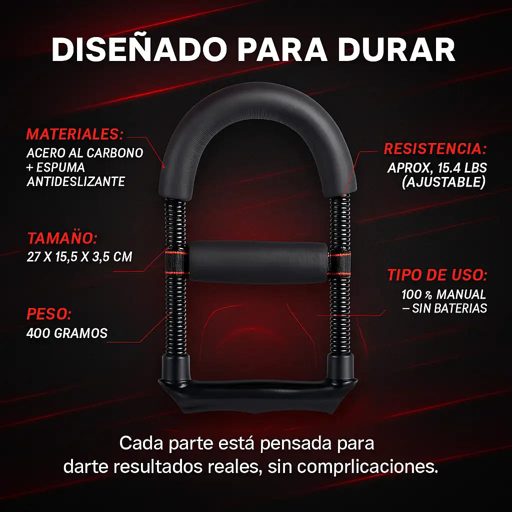 GripForce – Entrena tu fuerza. Domina tu agarre.