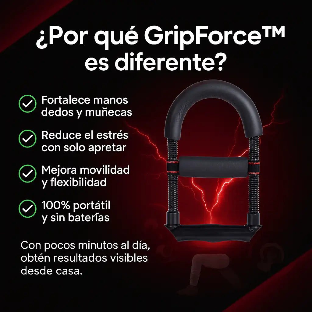 GripForce – Entrena tu fuerza. Domina tu agarre.