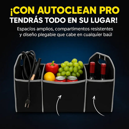 Organizador Maletero Plegable | AutoClean Pro