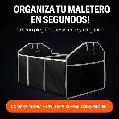 Organizador Maletero Plegable | AutoClean Pro